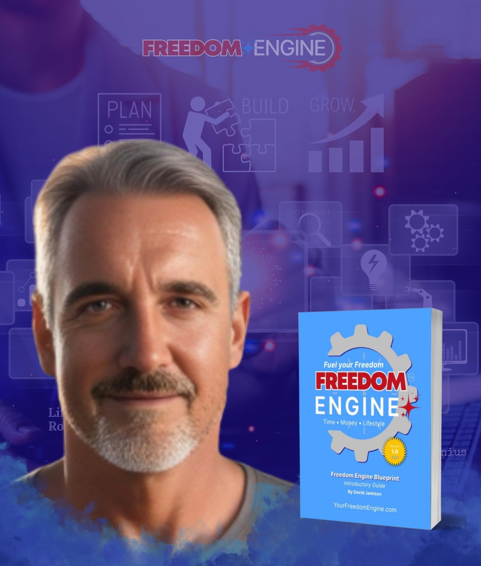 Freedom Engine™ SP Image Right 8x10 + 3D Cover LR
